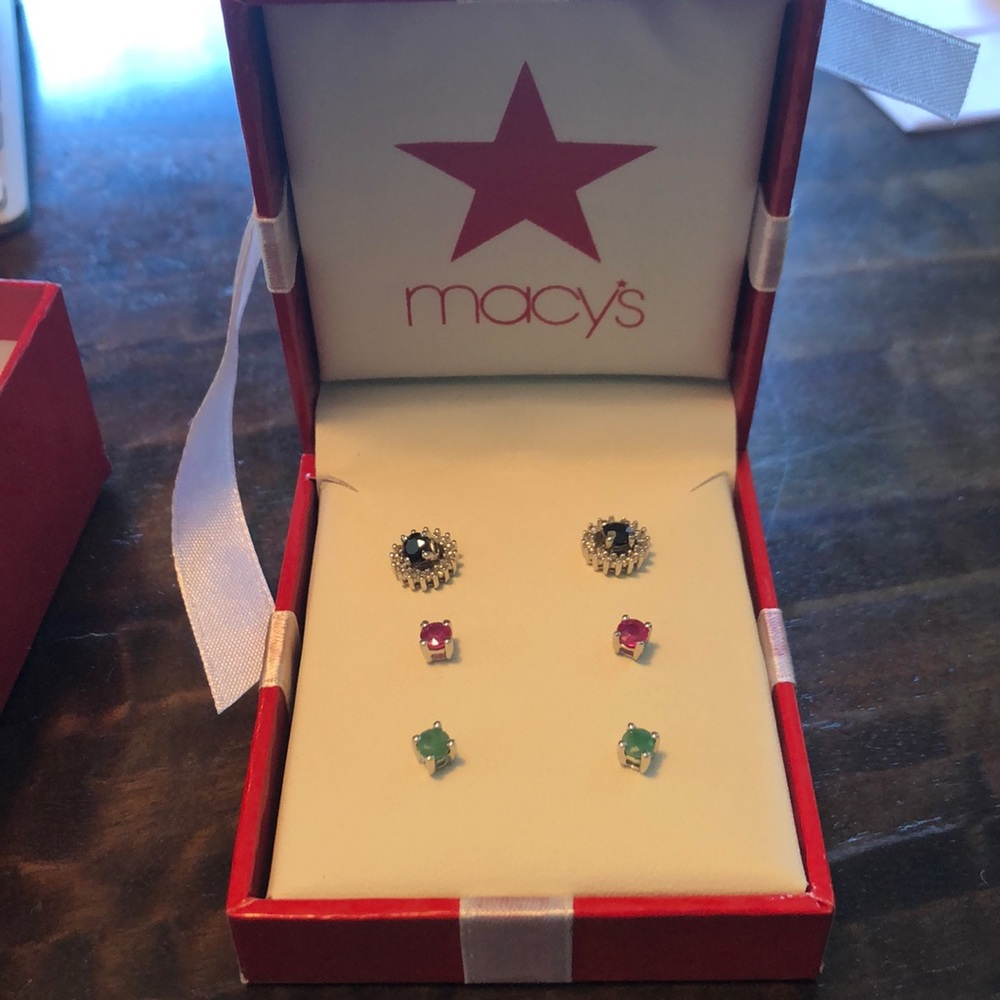Multi Color Studs. NIB